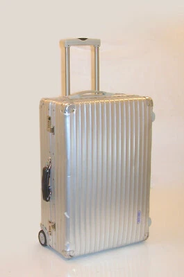 Rimowa Original Topas Hardshell Aluminum 25" Lightest Sturdiest 2-Wheel Upright - Image 1 of 4