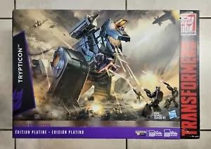 TRANSFORMERS G1 TRYPTICON REISSUE VERY RARE! DECEPTICON TOY PLATINUM GENERATIONS - Picture 1 of 4