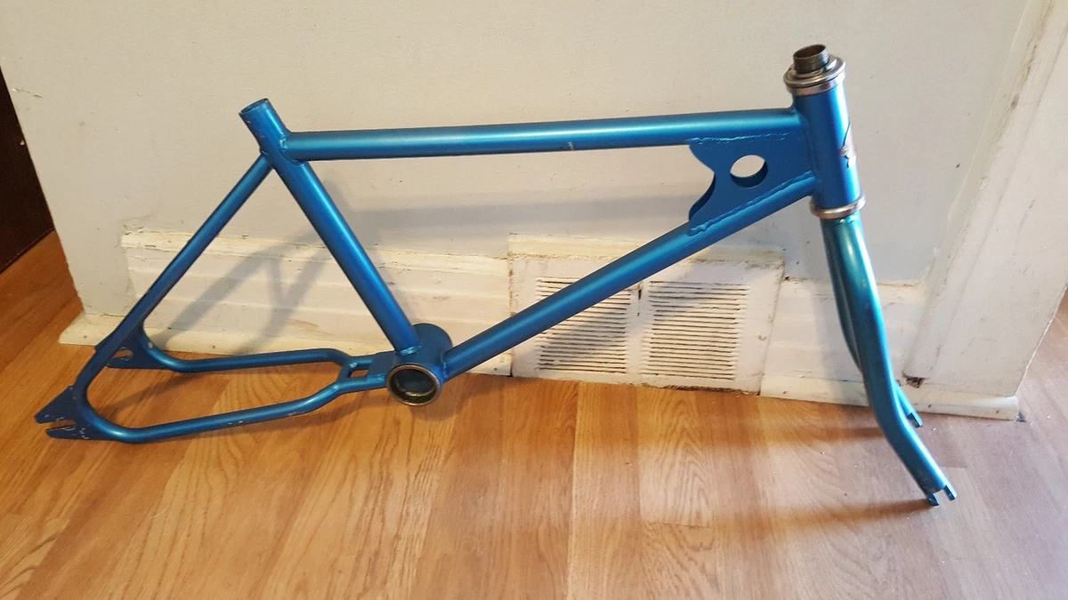 Blue BMX Bike-Old School Vintage Bicycle Frames for sale | eBay