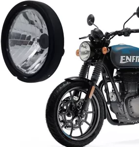 FITS FOR ROYAL ENFIELD HUNTER 350 HEADLAMP ASSY WITH BULB (RAN00421/A) - Bild 1 von 12