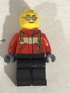 Lego City Pilot Mini figure  Action Figure Toy Minifig L2 - Picture 1 of 2