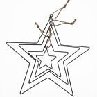 Creative Star Wire Wreath Unleash Your Artistic Talent with this Iron Frame