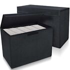 2 Pack Collapsible Comic Book Storage Box 15.5 X 7.5 X 11.3 Short Comic Book