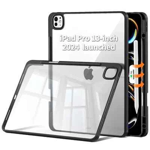 Matekxy Slim Case for iPad Pro 13 inch - M4 2024 7th Generation iPad Cases wi... - Picture 1 of 9