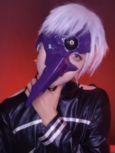 Máscara de ciempiés Japón Anime Tokyo Ghoul Kaneki Ken Cyclopia FRP regalo epoxi 1 pieza - Imagen 1 de 6