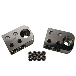 ILL Customz 4 input 1/0 GA Bolt Down Battery Terminal Distribution Blocks Pair - Picture 1 of 4
