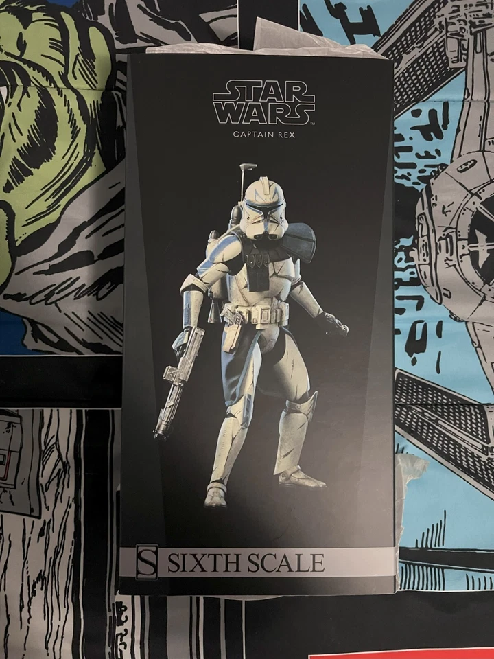 Sideshow Star Wars Capitán Rex Sexta Escala Foto 1 de 4