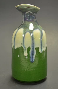 Handgefertigte farbige Glasur Keramik Vase 5 3/4" Höhe x 3" Breite GMD-01 - Bild 1 von 2