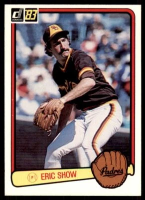 1983 DONRUSS ERIC SHOW ROOKIE . SAN DIEGO PADRES #439 - Image 1 of 2