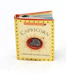 Capricorn Miniature Editions Pop-ups by Running Press Hardback Book Small Tiny - Imagen 1 de 11