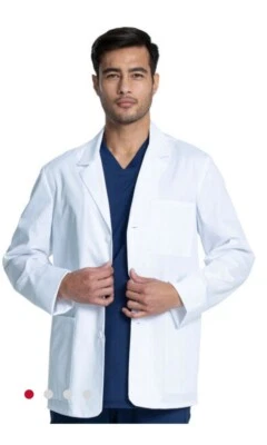 Cherokee Men's 5XL Jacket Lab Coat Consultation White Medical Professional NWT - Image 1 of 4