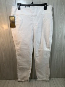 Rock & Republic Women's Sz 16 White Denim Rx  Antidote Stretch Jean Legging NEW - Picture 1 of 9