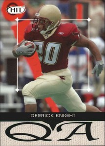 2004 SAGE HIT Q&A Emerald #Q20 Derrick Knight