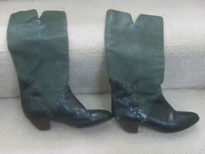 Vintage Barbara Bowman Italian -made women's boots- 5 & 1/2, beautiful - Picture 1 of 8