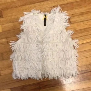Chaleco Esponjoso Suave Blanco Kidichic Niñas Talla 4 - Imagen 1 de 3