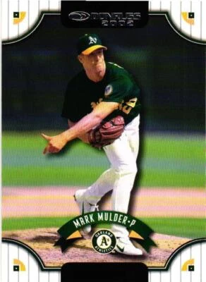 2002 Donruss #110 Mark Mulder - Image 1 of 2