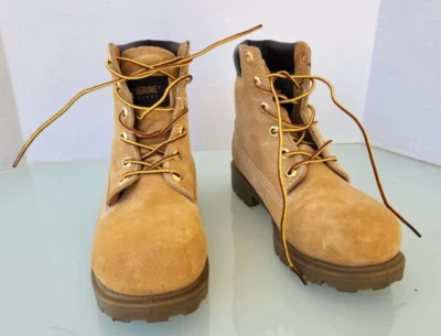 Wolverine Carlsbad Waterproof Yellow Work Boots Unisex New Sz 5 M - Image 1 of 4