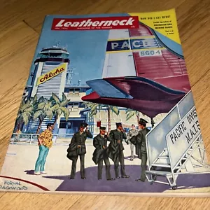 Jan 1954 LEATHERNECK Magazine of the MARINES AKA'S / LEMUEL SHEPHERD Visit - Imagen 1 de 22