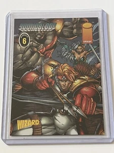 Youngblood X Force 6 Wizard/Imagen/Marvel 1996 MT - 9,0 + tarjeta promocional cromada - Imagen 1 de 13