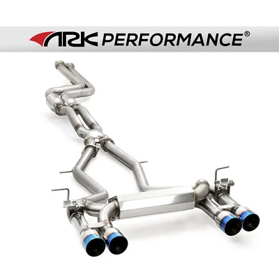 Выхлопная система ARK Performance DT-S с горящим наконечником для 2015+ BMW M4 M3 F80 F82 - Изображение 1 из 4