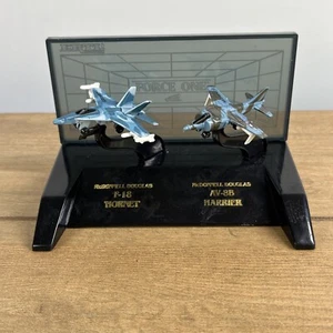 Ertl Force One Die Cast Display F-18 Hornet & AV-8B Harrier 793 Marine Fighters - Picture 1 of 12