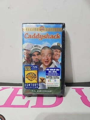 CADDYSHACK VHS (Clamshell 1999 19th Anniversary Special Edition) Sealed - NEW   - Image 1 of 4