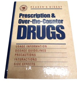 Reader's Digest Prescription In Over The Counter Drugs Hardcover Book - Imagen 1 de 7