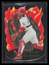 1997 Flair Showcase Hot Gloves 14 Ivan Rodriguez