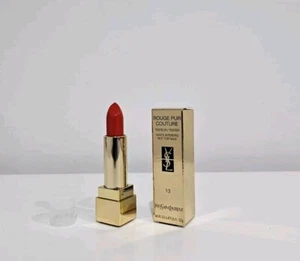 YSL Rouge Pur Couture Lipstick 13 Le Orange. New Tester. Genuine - Picture 1 of 3