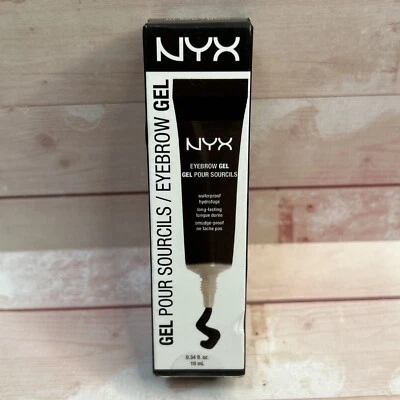 1 NYX Waterproof Eyebrow Gel EBG05 Black 0.34 oz New In Box Sealed - Image 1 of 4