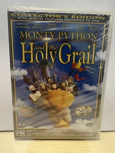 MONTY PYTHON AND THE HOLY GRAIL DVD - NEW & SEALED - REGION 4 - FREE POSTAGE  π― - Picture 1 of 2