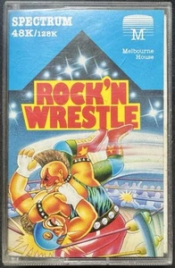 Rock N Wrestle - Sinclair ZX Spectrum Cassette Suministrado en Estuche Original - Imagen 1 de 3