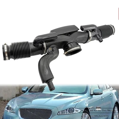 For Jaguar XJ 5.0L 2010-19 Coolant Pipe Engine Air Intake Hose Air Filter Tube - Image 1 of 4