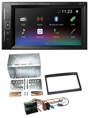 Pioneer DAB MP3 2DIN Bluetooth USB Autoradio für Peugeot Expert 207 307 Partner - Bild 1 von 4