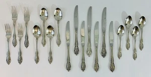 19-teiliges Set Vintage Oneida Renoir Pembrooke USA Besteck Edelstahl Silberbesteck - Bild 1 von 8