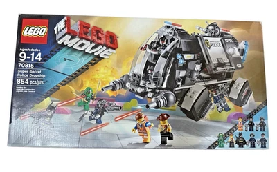 LEGO la LEGO Película Super Secret Police Dropship 70815 Nuevo en Caja Sellado Retirado Foto 1 de 4