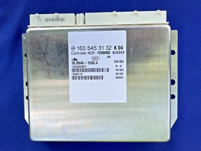 Módulo de control ABS 1998-1999 Mercedes Clase ML320 ML430 1635453132 K04 FABRICANTE DE EQUIPOS ORIGINALES Foto 1 de 4