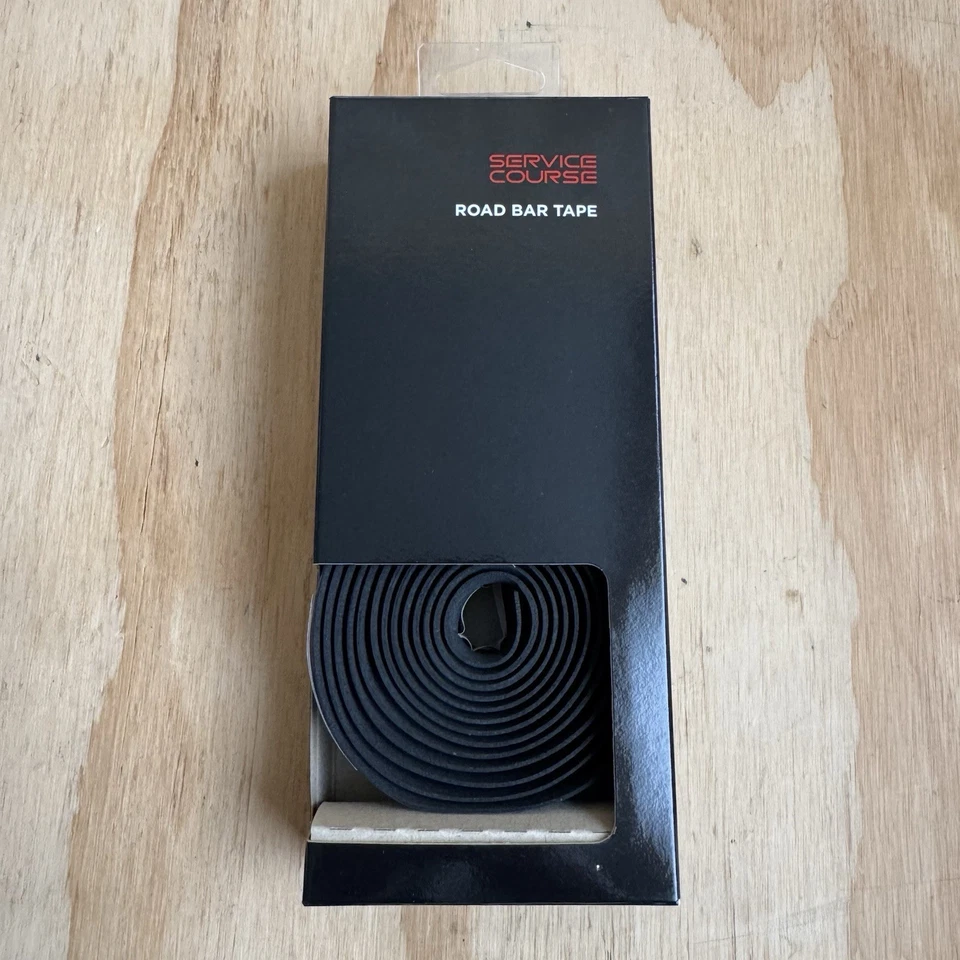 Cinta de manillar de bicicleta Zipp Service Course negra barra de bicicleta de carretera Foto 1 de 1