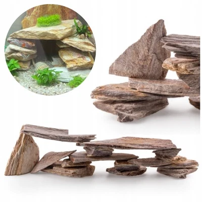 1 kg Bunter Schieferstein für Aquarien - Bild 1 von 4