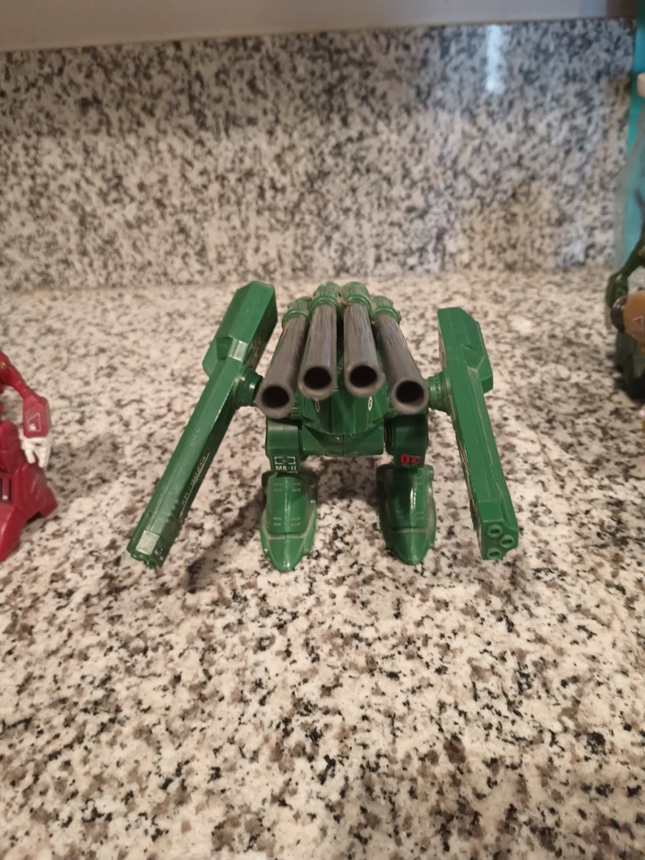 Matchbox Takatoku Macross Robotech Destroid Monster Cannon MAC II 1985 Foto 1 de 4