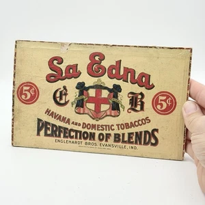 Zigarrenkistendeckel Sa Edna Havanna - Bild 1 von 4