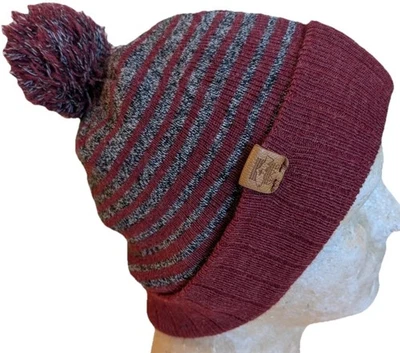 Fly рыбы Wyo рыбалки Вайоминг зимние чулки шляпа крышка в полоску помпон - Изображение 1 из 4