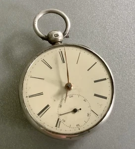 Silver HM Chester 1838 Peter Jones~Liverpool Fusee Pocket Watch Spares/Repairs - Picture 1 of 23