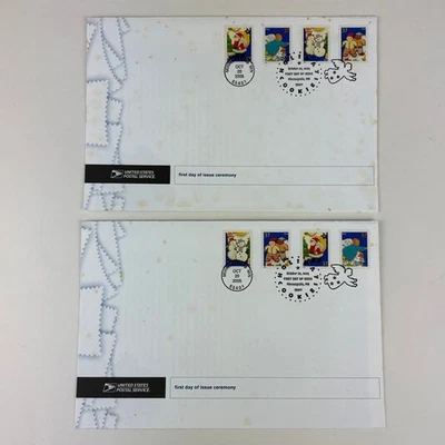 USPS 20/10/05 GALLETAS NAVIDEÑAS Primer Día Cubierta Primer Día de Emisión Ceremonia Foto 1 de 4