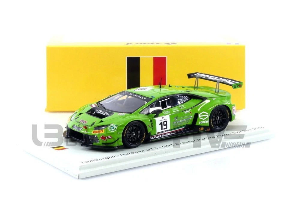 SPARK 1/43 - LAMBORGHINI HURACAN GT3 - SPA 2016 SB286 Foto 1 de 1