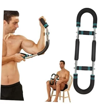 Entrenador de brazo giratorio de resistencia ajustable, pecho, hombro y brazo para hombre  Foto 1 de 4