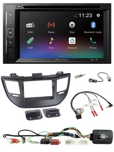 Pioneer Bluetooth Lenkrad USB 2DIN DAB DVD Autoradio für Hyundai Tucson 15-20 sc - Bild 1 von 10