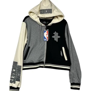Houston Rockets Pro Standard Black Reverse French Terry Pullover Hoodie Large - Picture 1 of 11