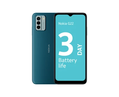Nokia G22 4G Android Smartphone 6.52" D.SIM 4GB 64GB Blue Unlocked (B) - Image 1 of 4