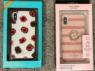 Funda protectora rígida envolvente Kate Spade iPhone XS o iPhone X 5,8" ~ NUEVA EN CAJA US6D1 Foto 1 de 4